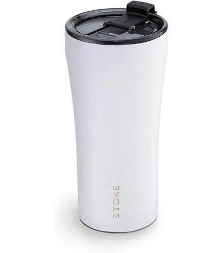 Amazon.com | Sttoke Leakproof Ceramic Reusable Coffee Cup 12